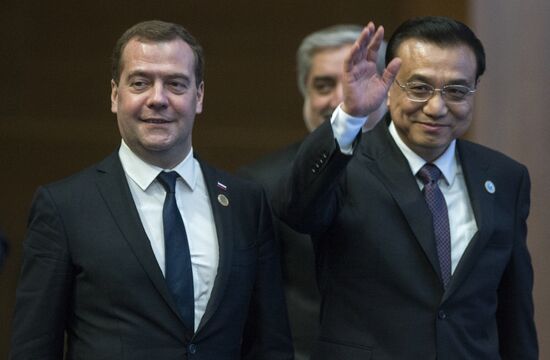 Dmitry Medvedev participates in SCO Council meeting