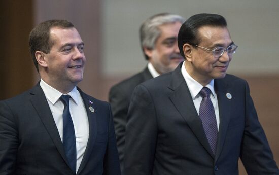 Dmitry Medvedev participates in SCO Council meeting