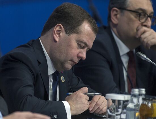Dmitry Medvedev participates in SCO Council meeting