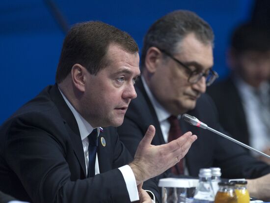 Dmitry Medvedev participates in SCO Council meeting