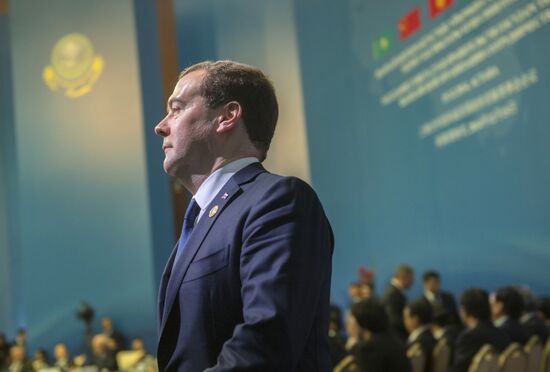 Dmitry Medvedev participates in SCO Council meeting