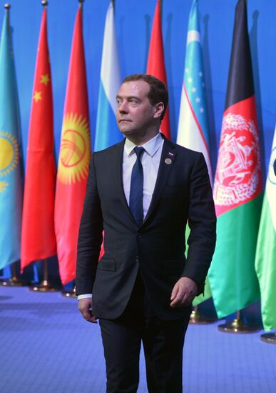 Dmitry Medvedev participates in SCO Council meeting