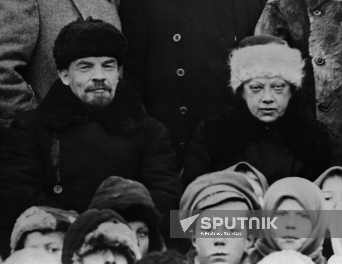 Vladimir Lenin and Nadezhda Krupskaya