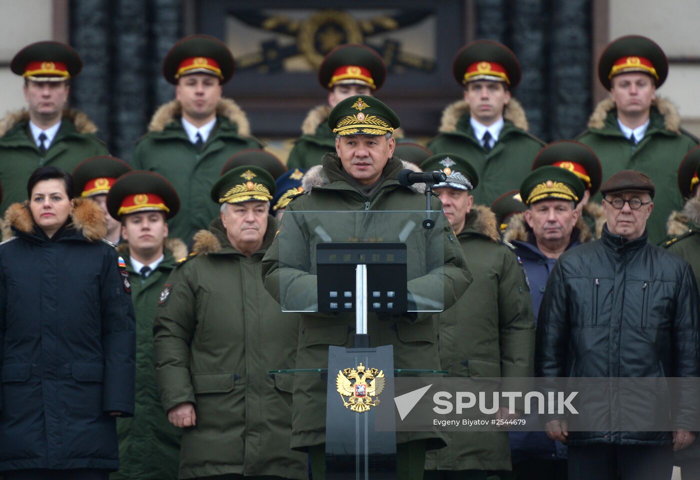 Unveiling sculpture dedicated to Victory in Great Patriotic War