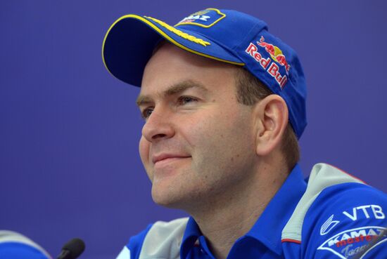 Press-conference by KAMAZ-master team