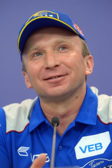 Press-conference by KAMAZ-master team