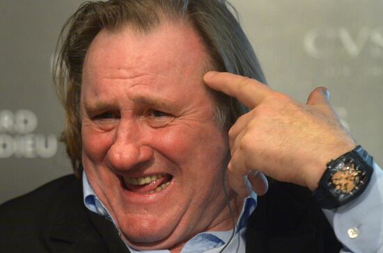 Cvstos and Gerard Depardieu present watch line "Proud to be Russian"