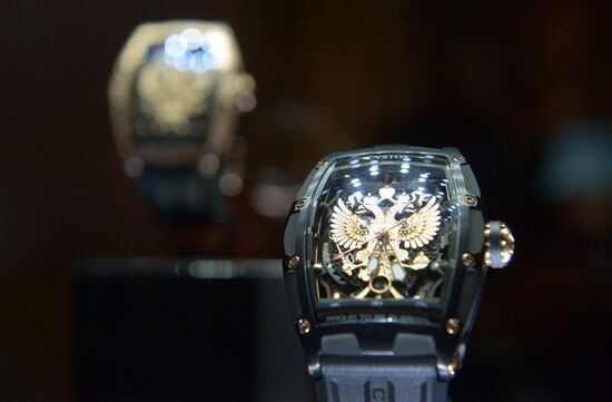 Cvstos and Gerard Depardieu present watch line "Proud to be Russian"