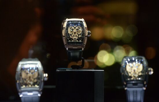 Cvstos and Gerard Depardieu present watch line "Proud to be Russian"