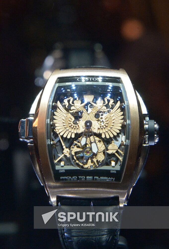 Cvstos and Gerard Depardieu present watch line "Proud to be Russian"