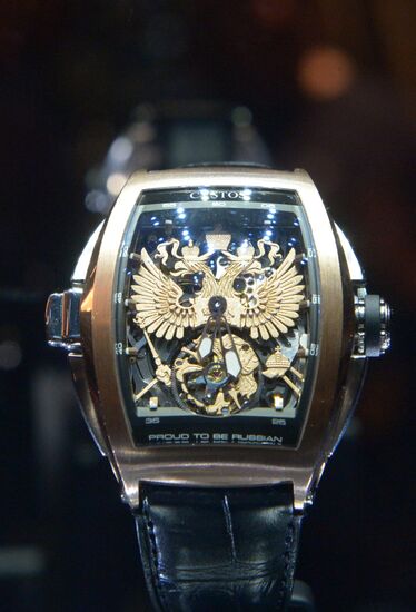 Cvstos and Gerard Depardieu present watch line "Proud to be Russian"