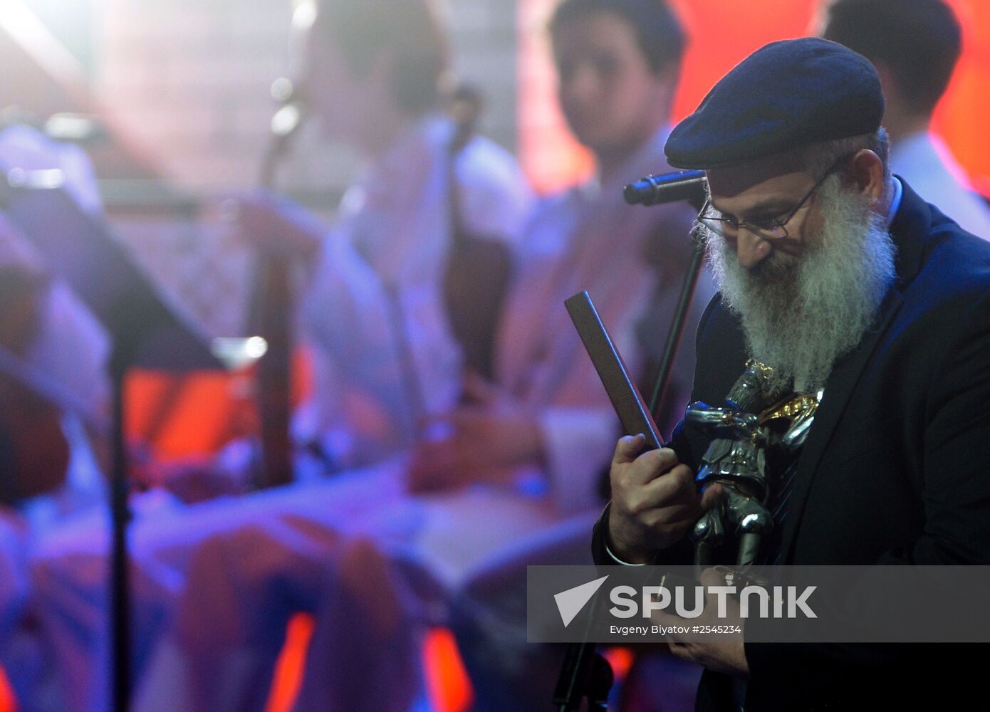 Awards ceremony of Federation of Jewish Communities of Russia "Fiddler on the Roof"