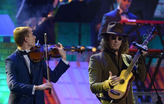 Awards ceremony of Federation of Jewish Communities of Russia "Fiddler on the Roof"