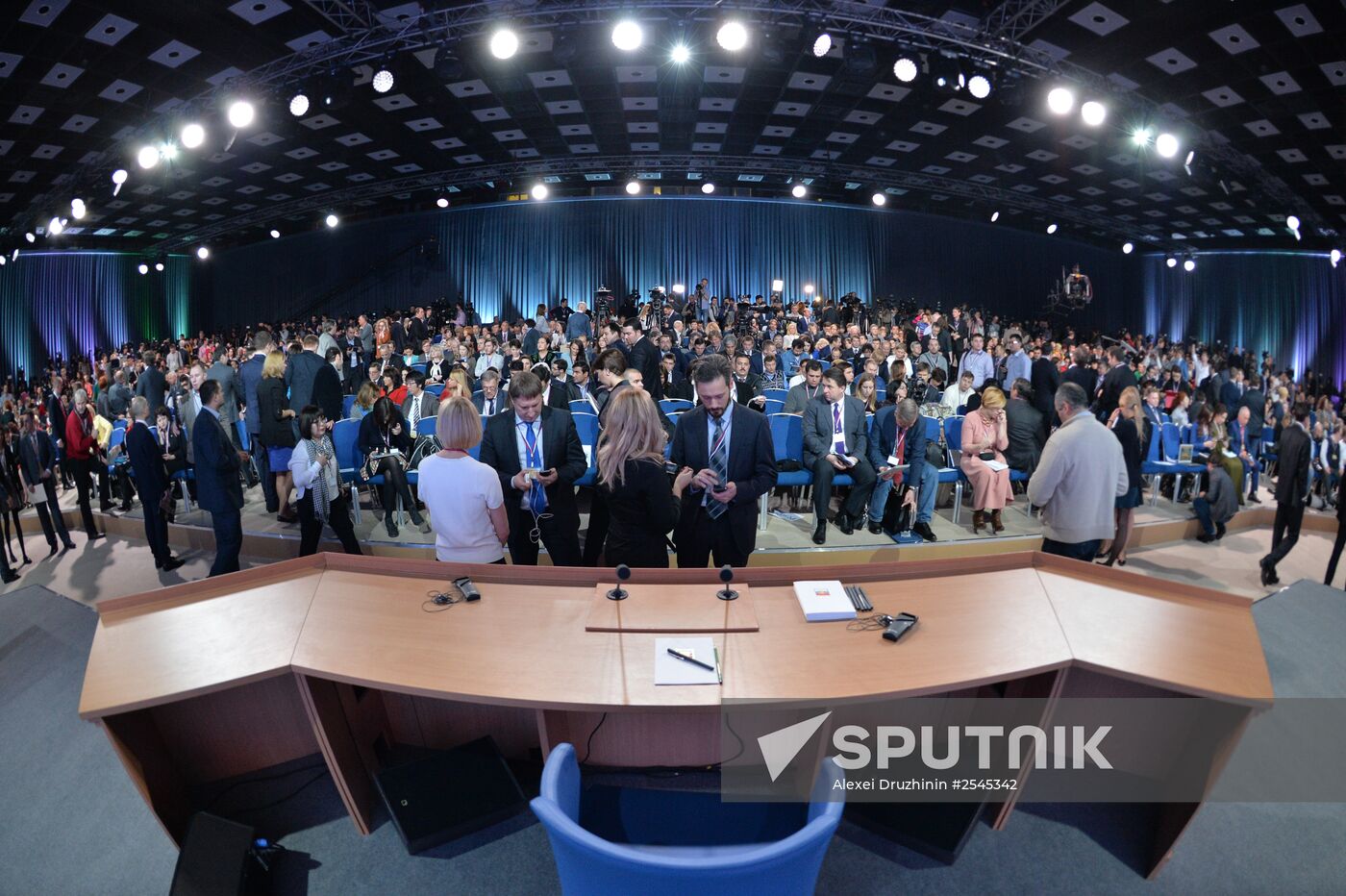 Tenth annual major news conference of Russian President Vladimir Putin