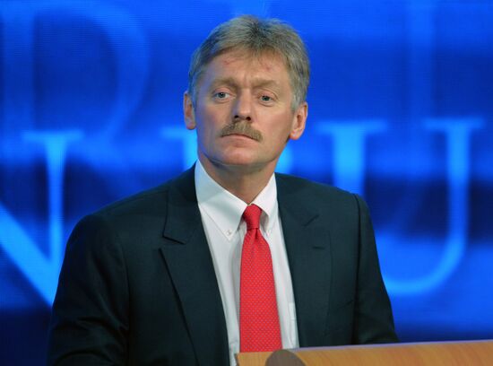 Tenth annual major news conference of Russian President Vladimir Putin