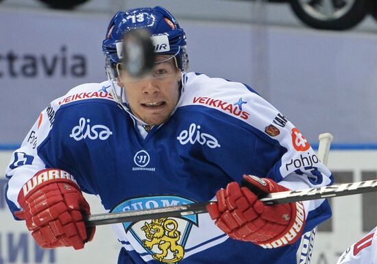 Ice hockey. Channel One Cup. Russia vs. Finland
