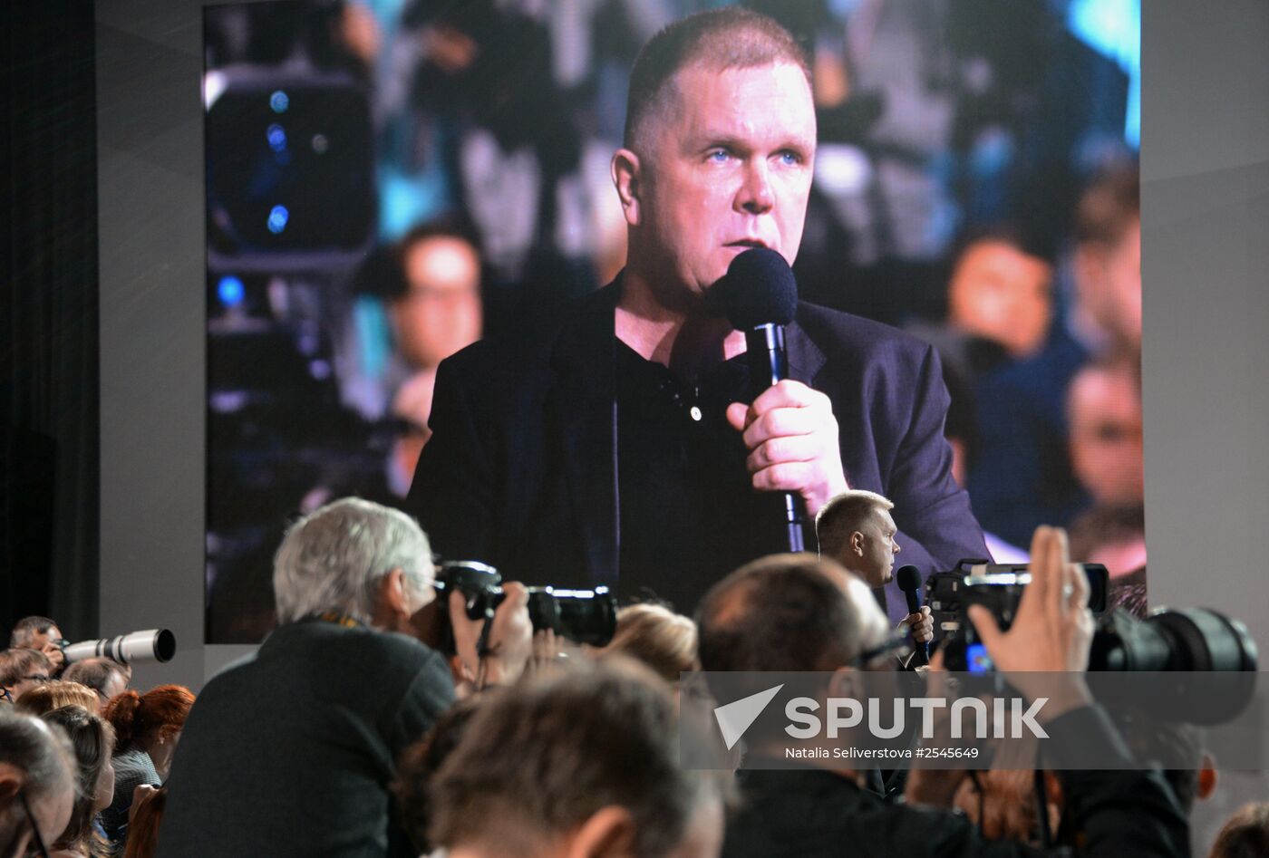 Tenth annual major news conference of Russian President Vladimir Putin