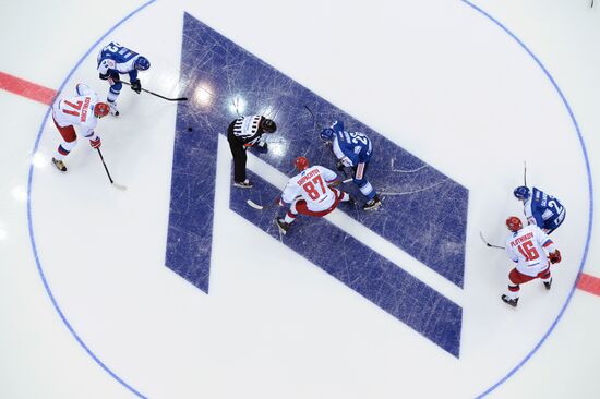 Ice hockey. Channel One Cup. Russia vs. Finland