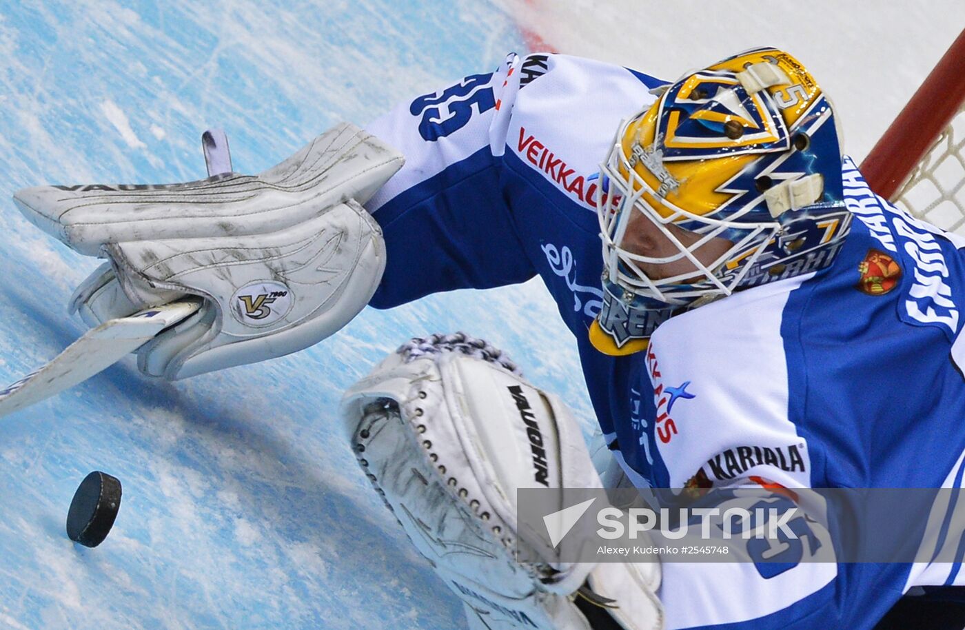 Ice hockey. Channel One Cup. Russia vs. Finland