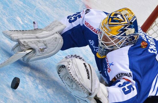 Ice hockey. Channel One Cup. Russia vs. Finland