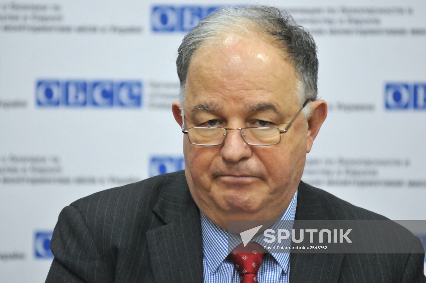 Press briefing in Lviv by Ertugrul Apakan, Chief Monitor of the OSCE Special Monitoring Mission to Ukraine