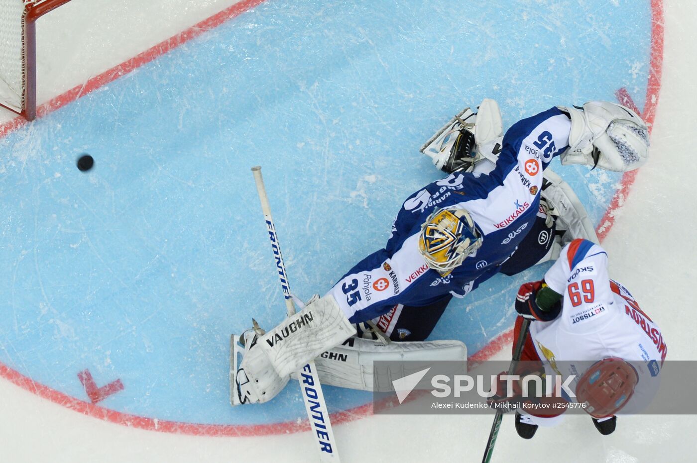 Ice hockey. Channel One Cup. Russia vs. Finland
