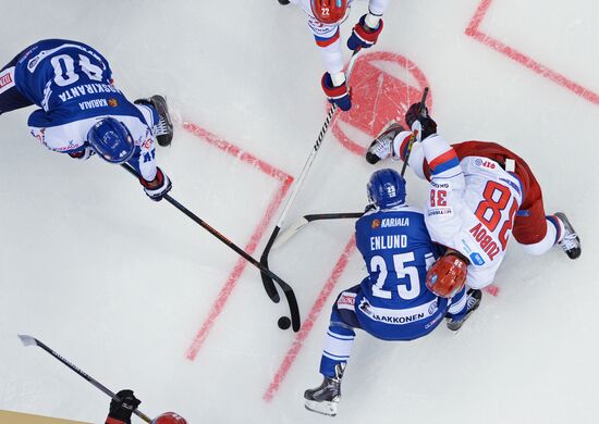 Ice hockey. Channel One Cup. Russia vs. Finland