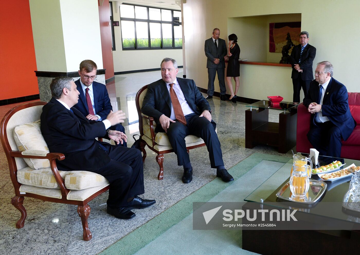 Dmitry Rogozin's visit to Brazil
