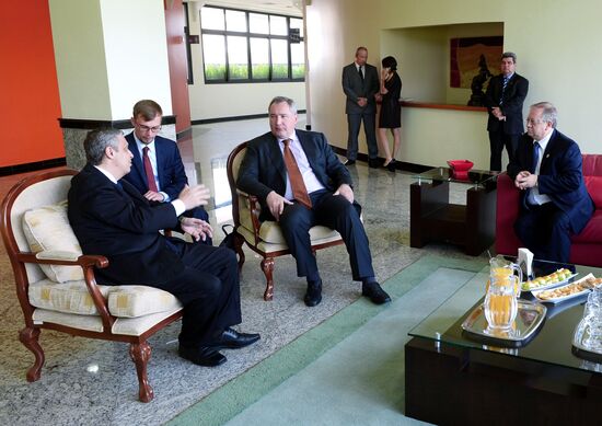 Dmitry Rogozin's visit to Brazil