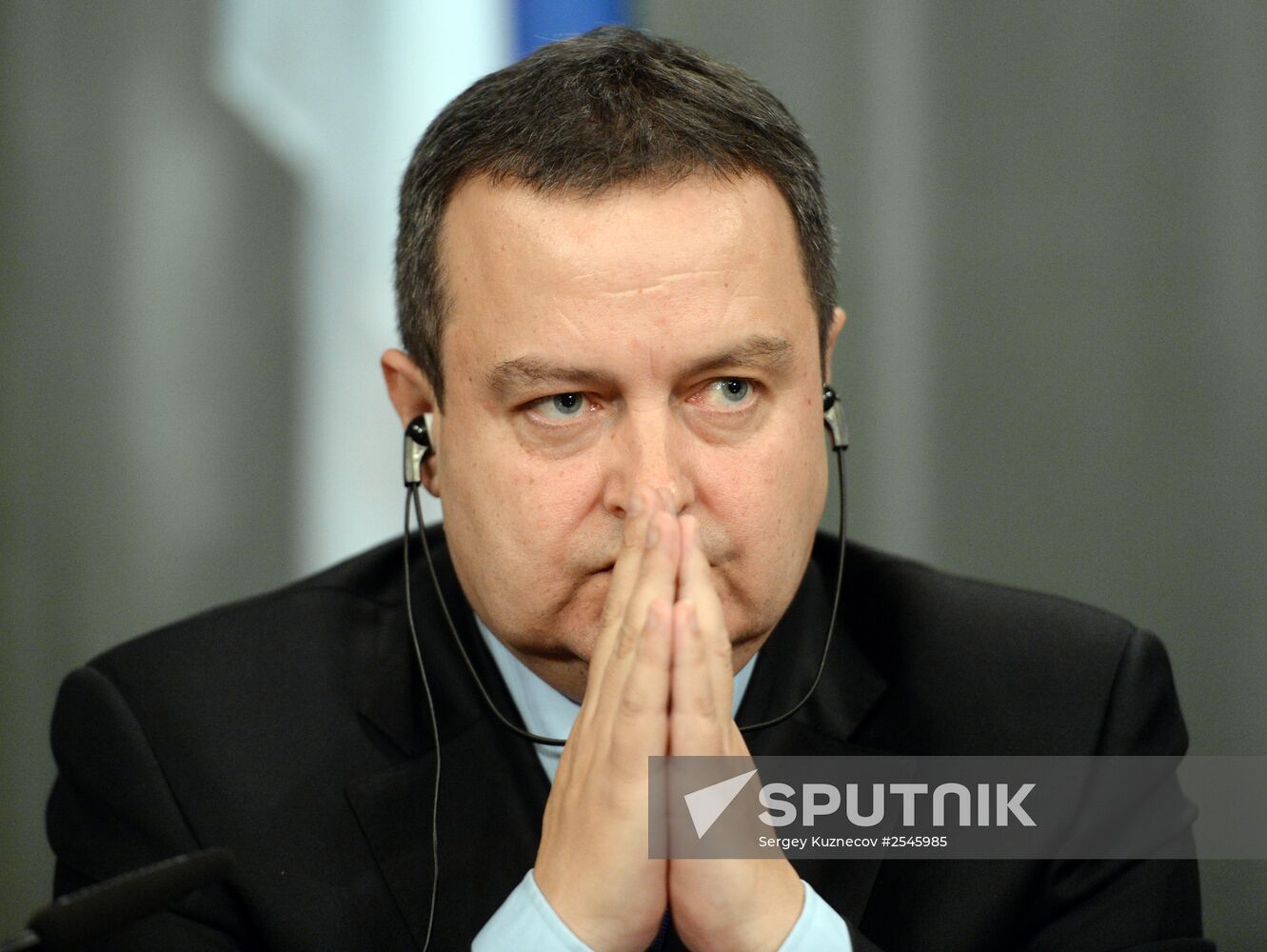 Foreign Minister Sergei Lavrov meets with Serbian counterpart