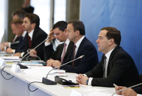 Meeting of presidium of the Presidential Council for Economic Modernisation and Innovative Development
