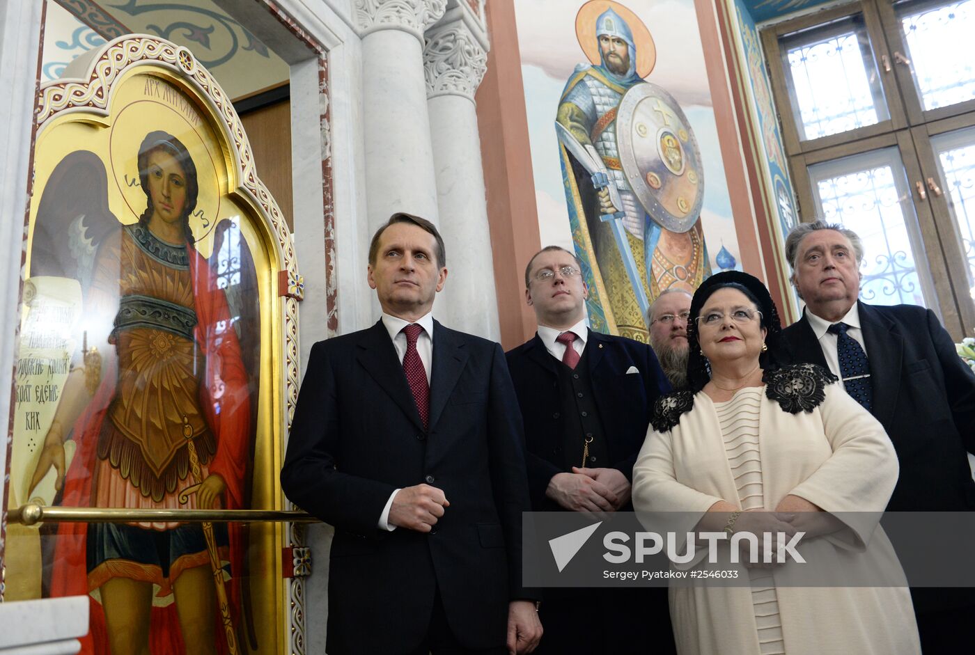Patriarch Kirill consecrates a church in Moscow Landing Forces headquarters on St. Nicholas Day
