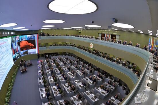 Putin chairs Russian Defense Ministry's Board expanded format meeting