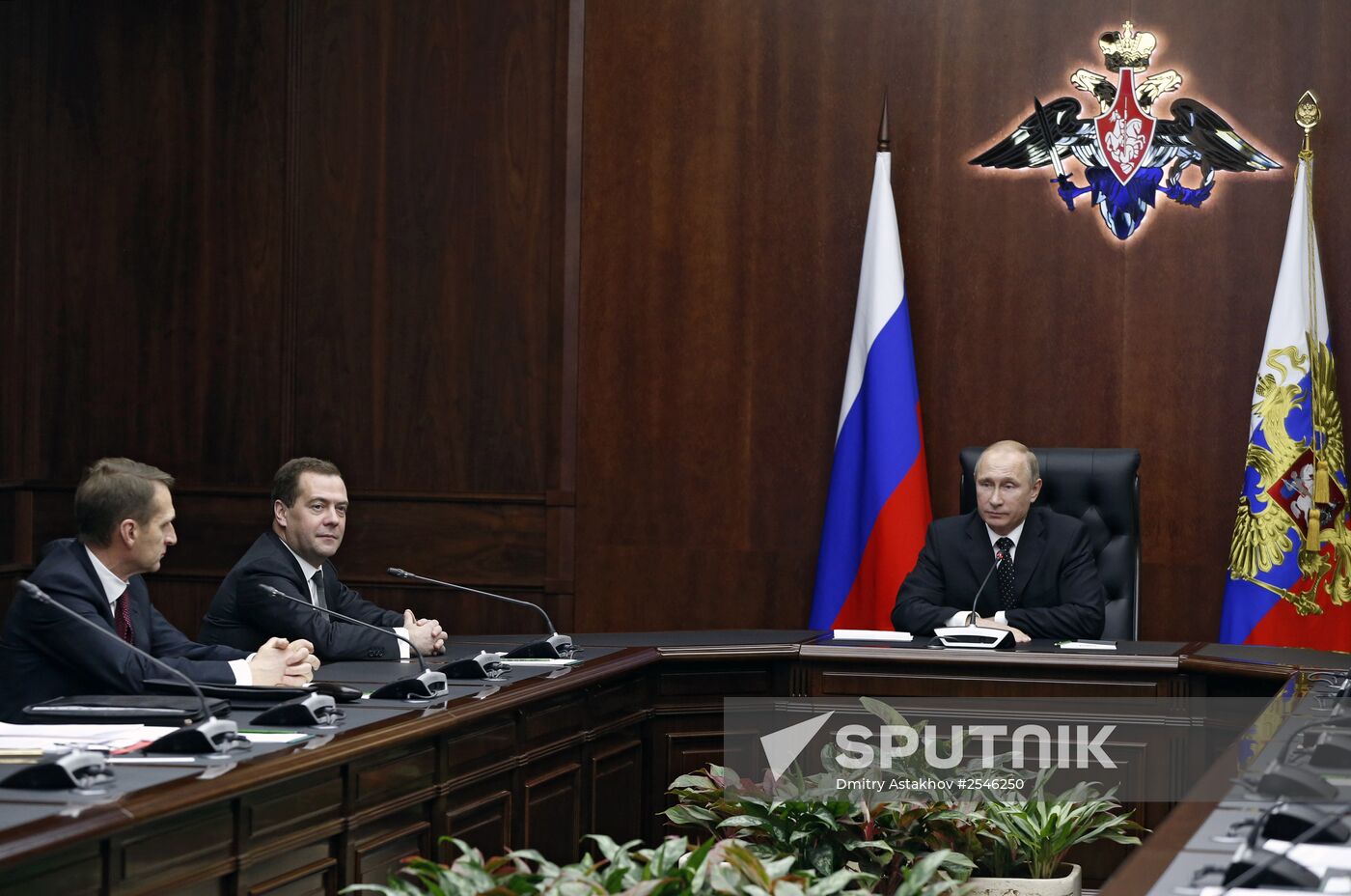 Vladimir Putin chairs Russian Security Council meeting