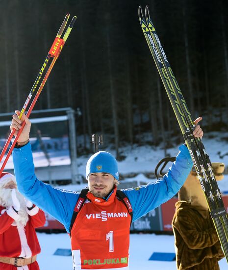 Biathlon. 3rd stage of World Cup. Men. Pursuit