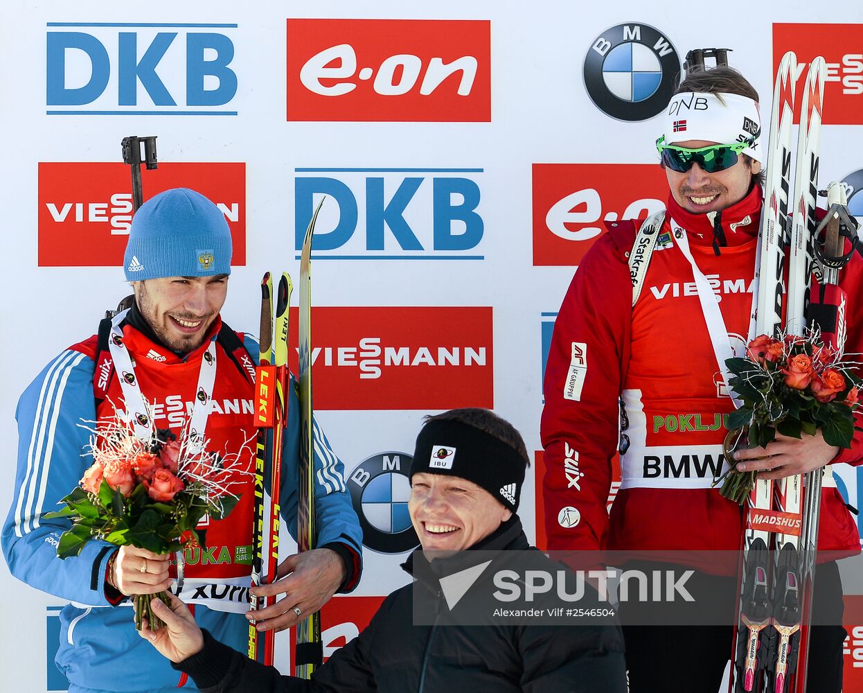 Biathlon. 3rd stage of World Cup. Men. Pursuit