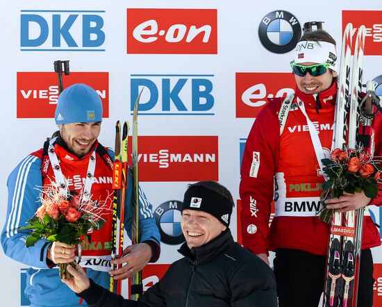 Biathlon. 3rd stage of World Cup. Men. Pursuit