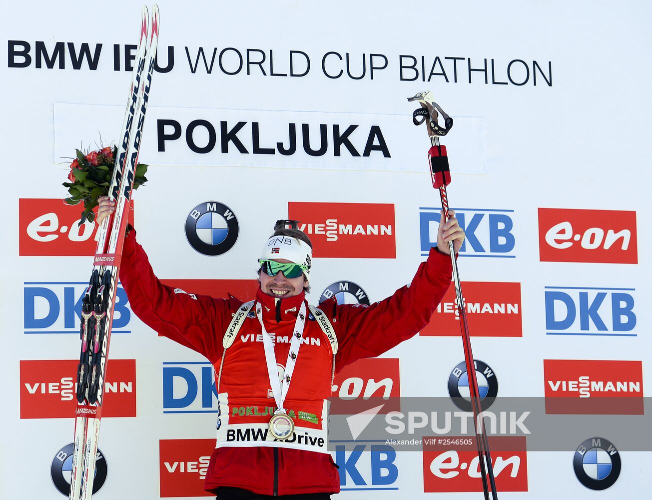 Biathlon. 3rd stage of World Cup. Men. Pursuit