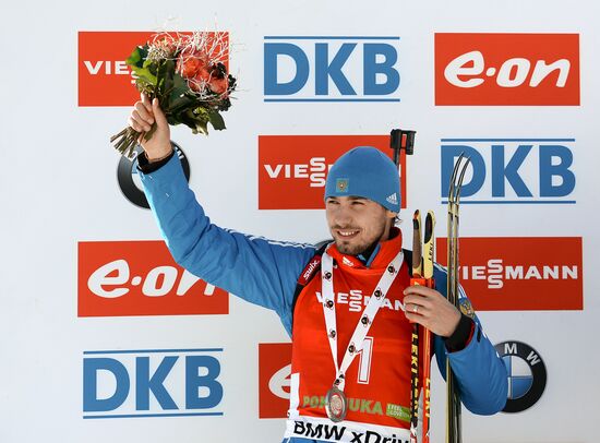 Biathlon. 3rd stage of World Cup. Men. Pursuit