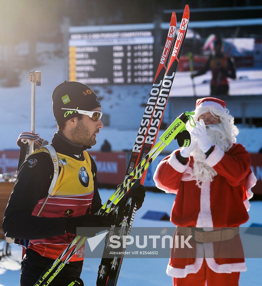 Biathlon. 3rd stage of World Cup. Men. Pursuit