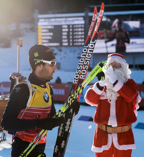 Biathlon. 3rd stage of World Cup. Men. Pursuit