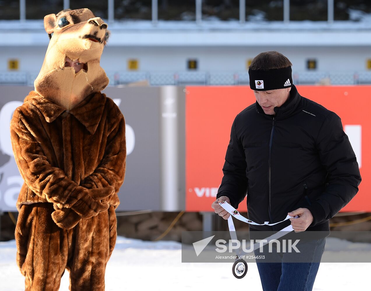 Biathlon. 3rd stage of World Cup. Men. Pursuit