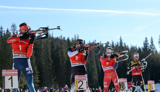 Biathlon. 3rd stage of World Cup. Men. Pursuit