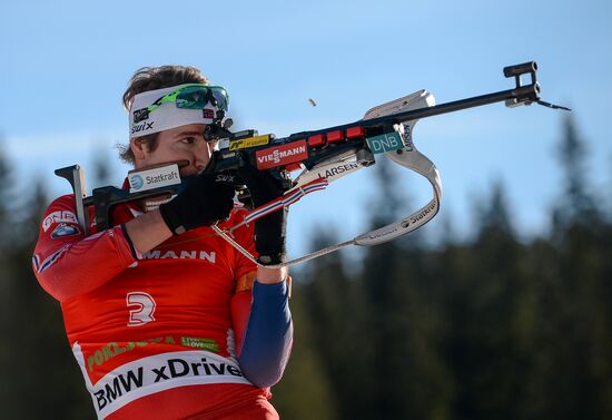 Biathlon. 3rd stage of World Cup. Men. Pursuit