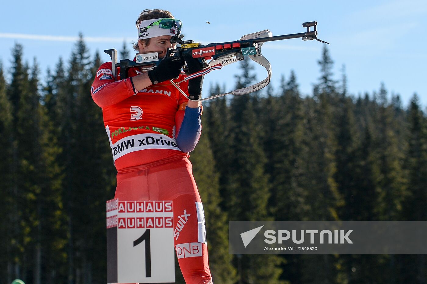 Biathlon. 3rd stage of World Cup. Men. Pursuit