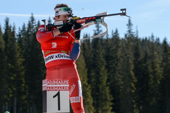 Biathlon. 3rd stage of World Cup. Men. Pursuit