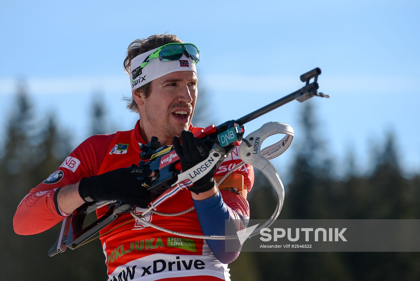 Biathlon. 3rd stage of World Cup. Men. Pursuit
