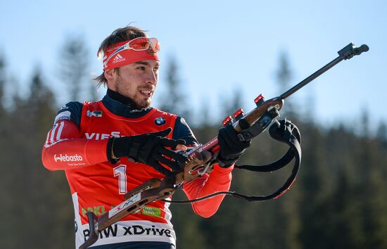 Biathlon. 3rd stage of World Cup. Men. Pursuit