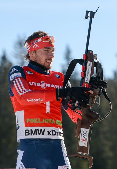 Biathlon. 3rd stage of World Cup. Men. Pursuit