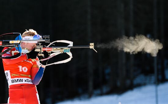 Biathlon. 3rd stage of World Cup. Men. Pursuit